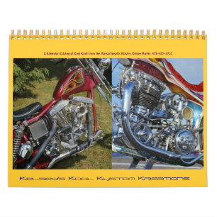 Calendrier les Kreations Kool Kustom de Kelsey ; mis à jour 