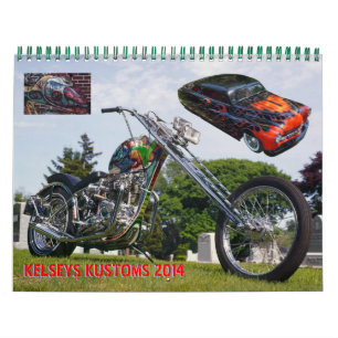 Calendrier Les Kustoms de Kelsey 2014