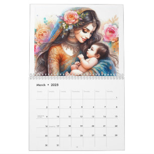 Calendrier Les mamans indiennes