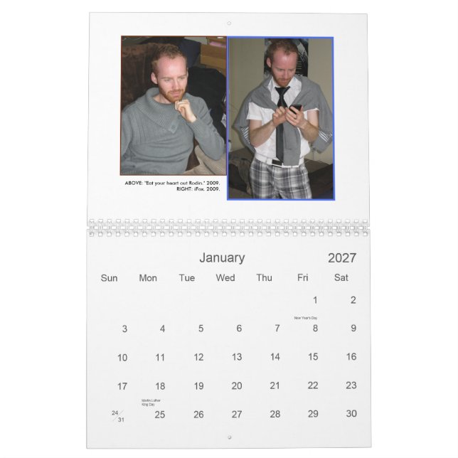 Calendrier les mésaventures de Fox rocailleux 2010 (Jan 2027)