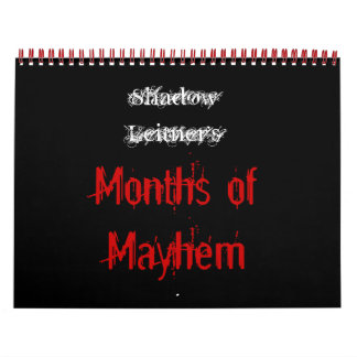 Calendrier Les mois de Mayhem de Shadow Leitner