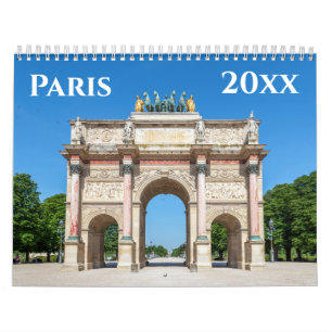 Calendrier Les monuments de Paris