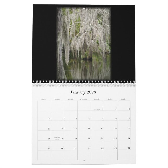 Calendrier Les mystiques de la Louisiane 2011 (Jan 2026)