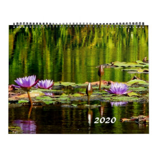 Calendrier Les nénuphars classent 2020