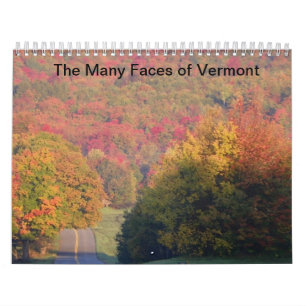 Calendrier Les nombreux visages du Vermont