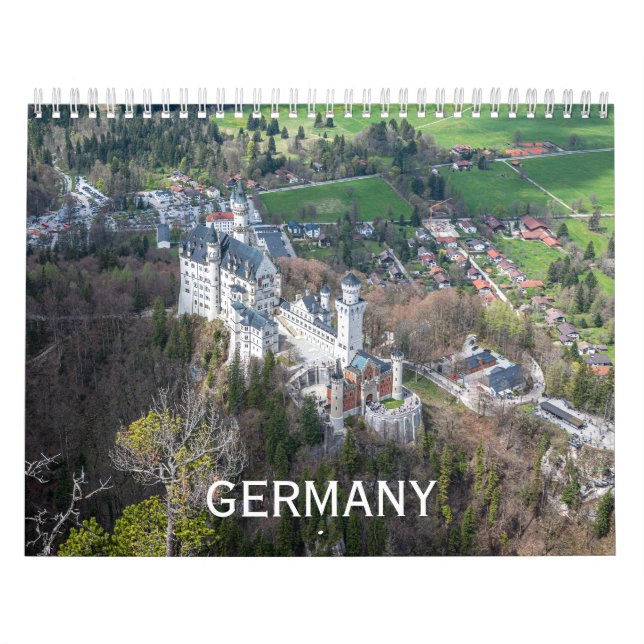 Calendrier Les paysages allemands (Protection)