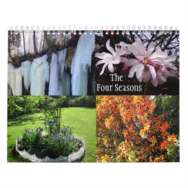 CALENDRIER LES QUATRE SAISONS (Protection)