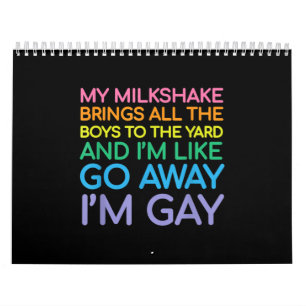 Calendrier Lesbian flag gay pride Rainbow