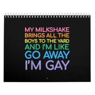 Calendrier Lesbian flag gay pride Rainbow