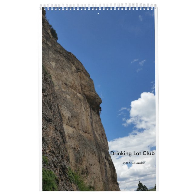 Calendrier L'escalade potable de club de sort classent (Protection)