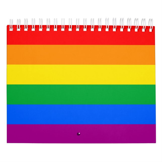 Calendrier LGBTQ+ Arc-en-ciel (Protection)