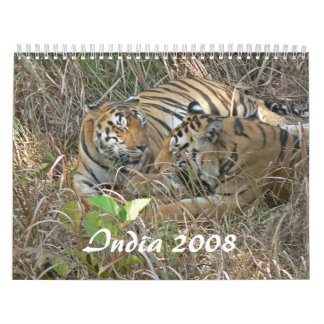 Calendrier L'Inde 2008