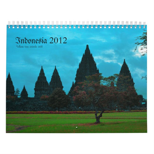 Calendrier L'Indonésie 2012 (Protection)