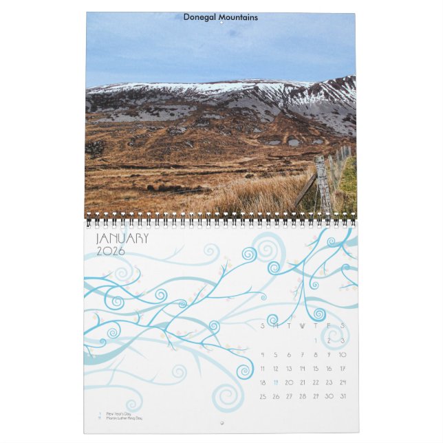 Calendrier L'Irlande 2011 (Jan 2026)