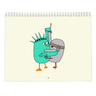 Calendrier Living in the USA Calendar