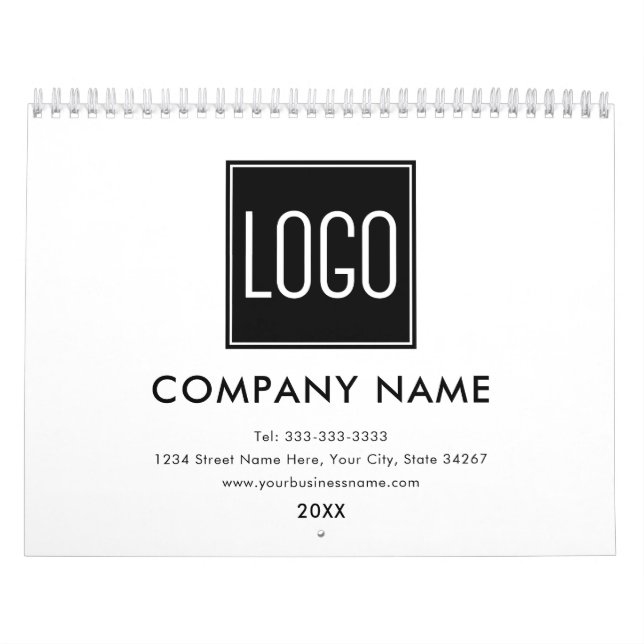 Calendrier Logo professionnel personnalisé 2022 (Protection)