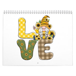 Calendrier Love Sunflower Gnome