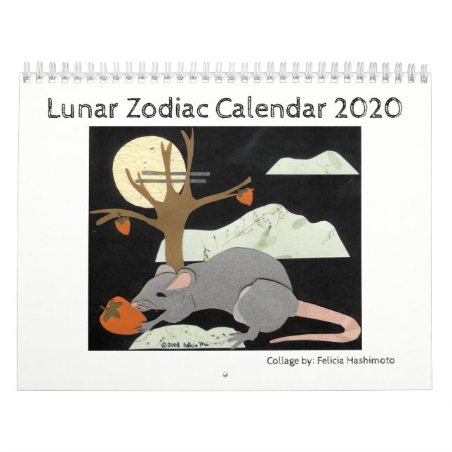 Calendrier lunaire d'animaux de zodiaque (Protection)