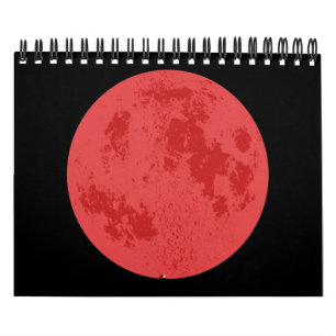 Calendrier Lune rouge