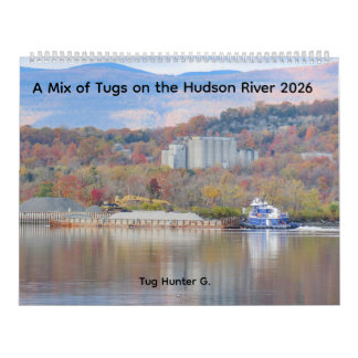 Calendrier M Ix of Tugs on The Hudson River 2026 Calendar
