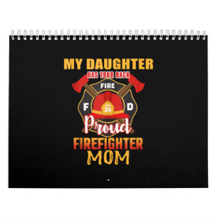 Calendrier Ma Fille A Ton Dos Fier Pompier Maman