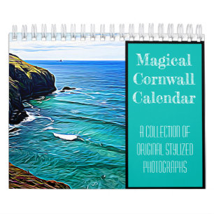 Calendrier Magical Cornwall, photographie stylisée de Cornwal