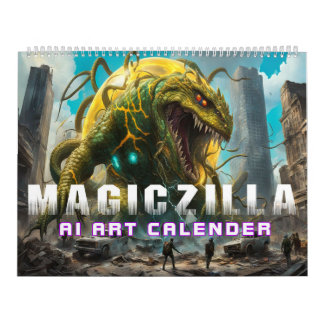 Calendrier Magiczilla AI Art