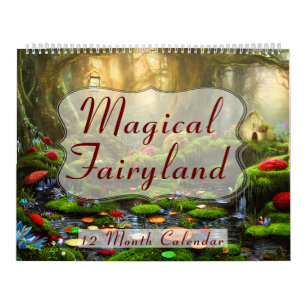 Calendrier Magique Fairyland Fairy Maisons Beaux Jardins