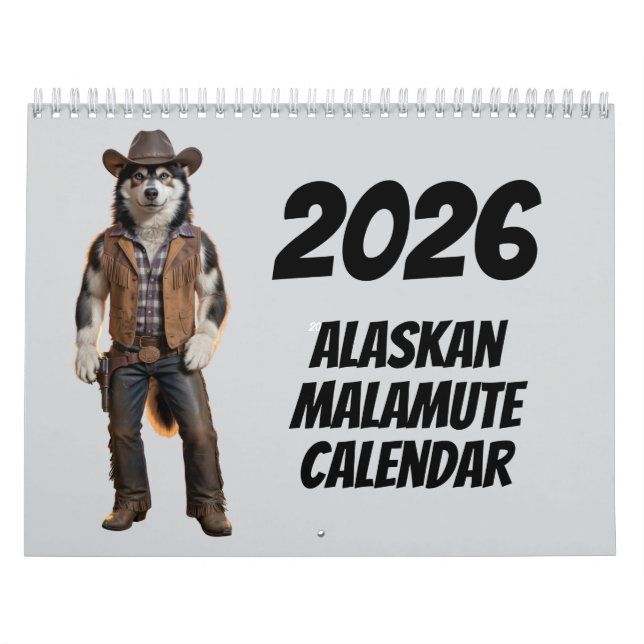 Calendrier Malamute (Protection)