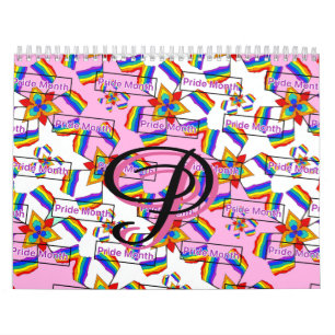 Calendrier Mandala de la fierté arc-en-ciel - Géométrique vib