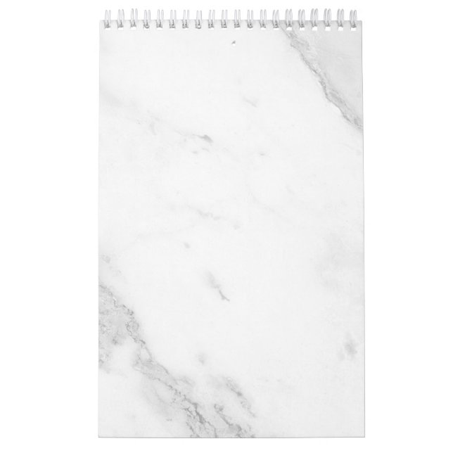 Calendrier Marbre Blanc (Protection)