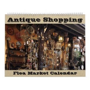 Calendrier Marché aux puces d'antiquités & Recherche Vintag