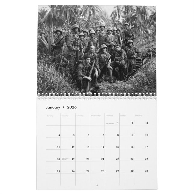 Calendrier marin (Jan 2026)