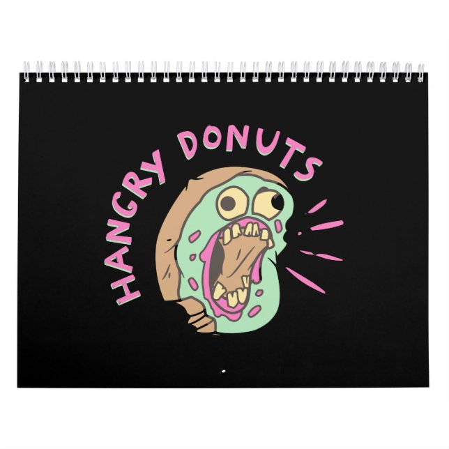 Calendrier Mascotte de Donut en colère (Protection)
