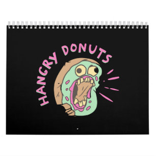 Calendrier Mascotte de Donut en colère