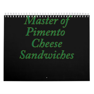 Calendrier Master De Fromage Pimento Sandwiches Funny Golf