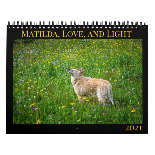 Calendrier Matilda, Amour et Lumière 2021 (Protection)