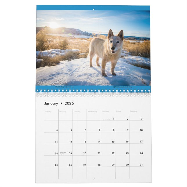 Calendrier Matilda & Petunia Calendar 2026 (Jan 2026)