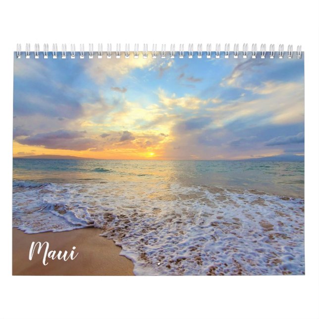 Calendrier Maui Hawaï (Protection)