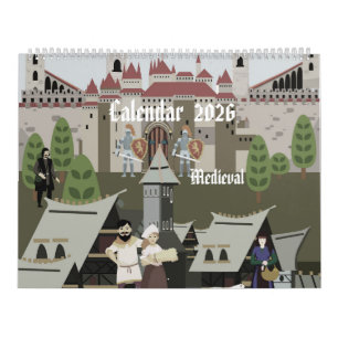 Calendrier Médiéval
