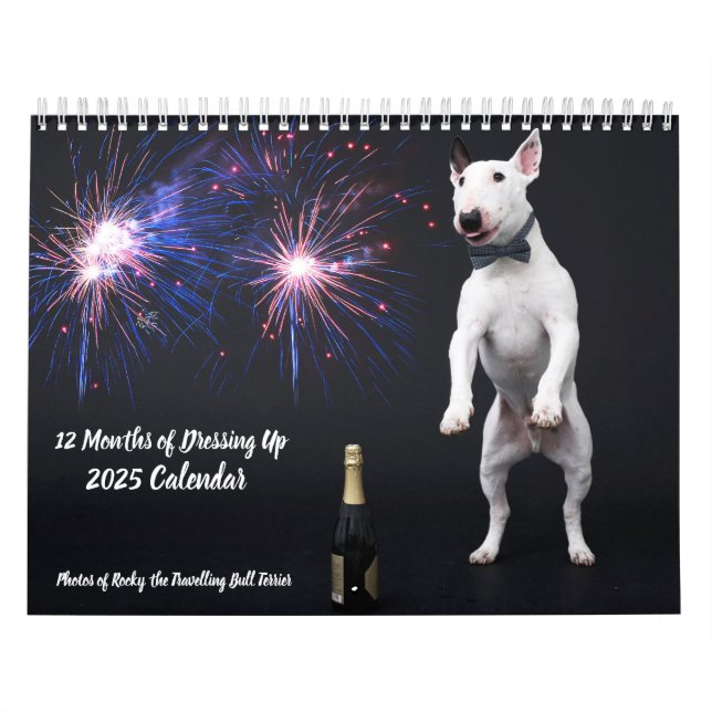 Calendrier MediumCalendar de deux pages, blanc (Protection)