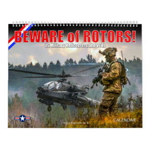 Calendrier MÉFIEZ-VOUS DES ROTORS ! Hélicoptères et ADAC/V mi