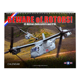 Calendrier MÉFIEZ-VOUS des ROTORS ! Hélicoptères et VTOL mili