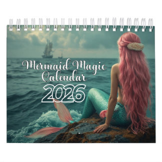 Calendrier Mermaid Magic Calendar 2026