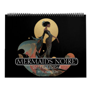 CALENDRIER MERMAID NOIRE' 2027