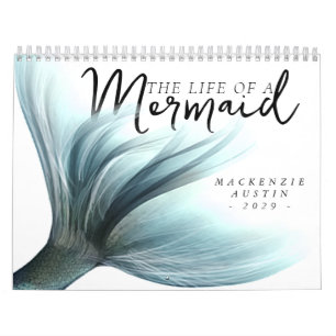 Calendrier #MermaidLife d'une sirène   Devis Turquoise
