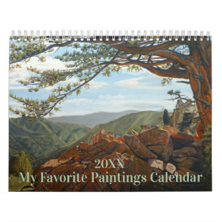 Calendrier Mes peintures préférées n'importe quelle année