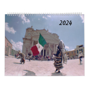 Calendrier mexicain 2024