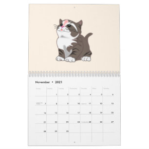 Calendrier mignon pour les enfants
