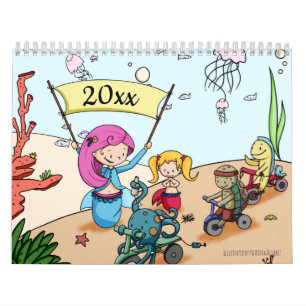 Calendrier Mignonne Mignonne à thème